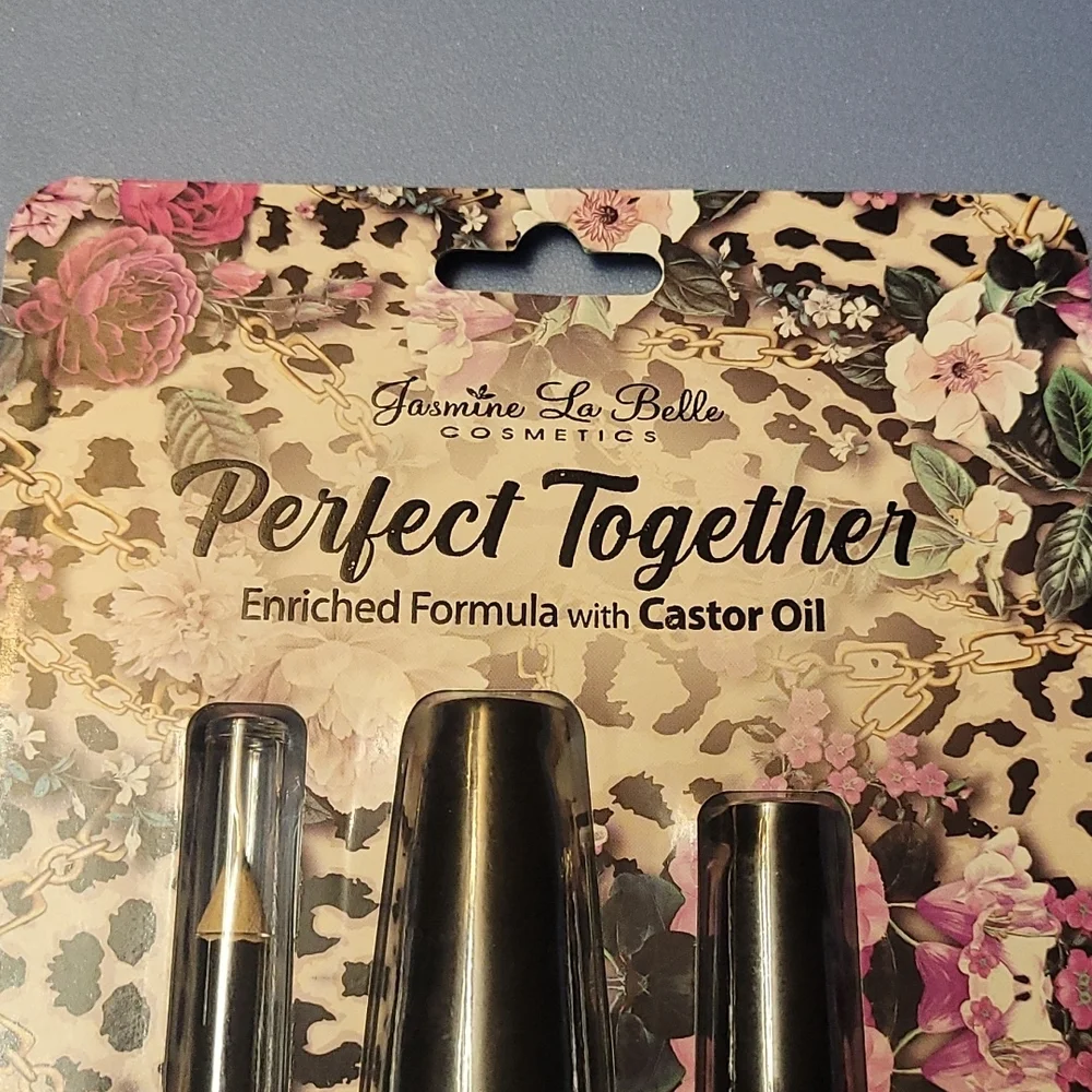 Jasmine La Belle Cosmetics Perfect Together Pencil Eyeliner,Mascara,Liq. Eyeline